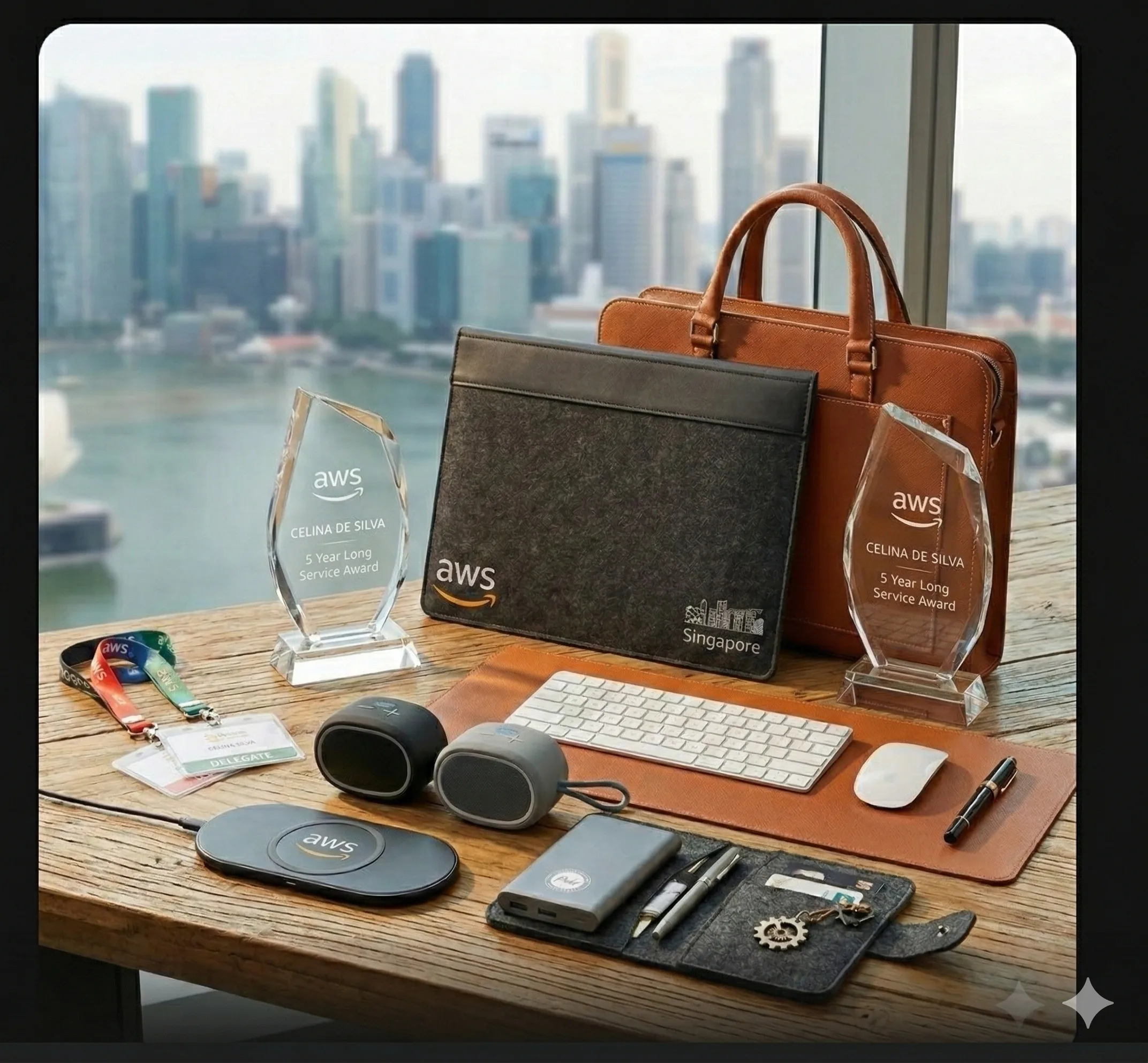Employee gifts Malaysia — onboarding kits and milestone awards